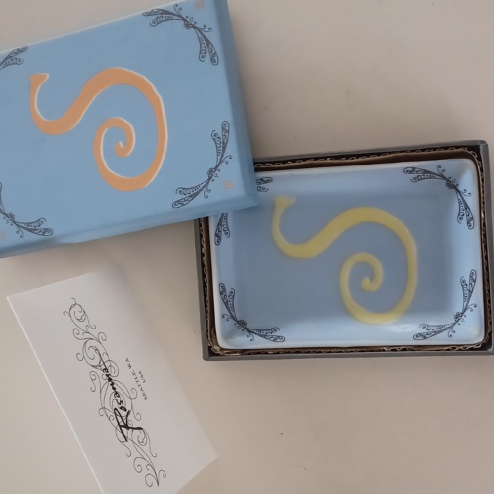 Rosanna Ceramic Trinket Tray - NWT